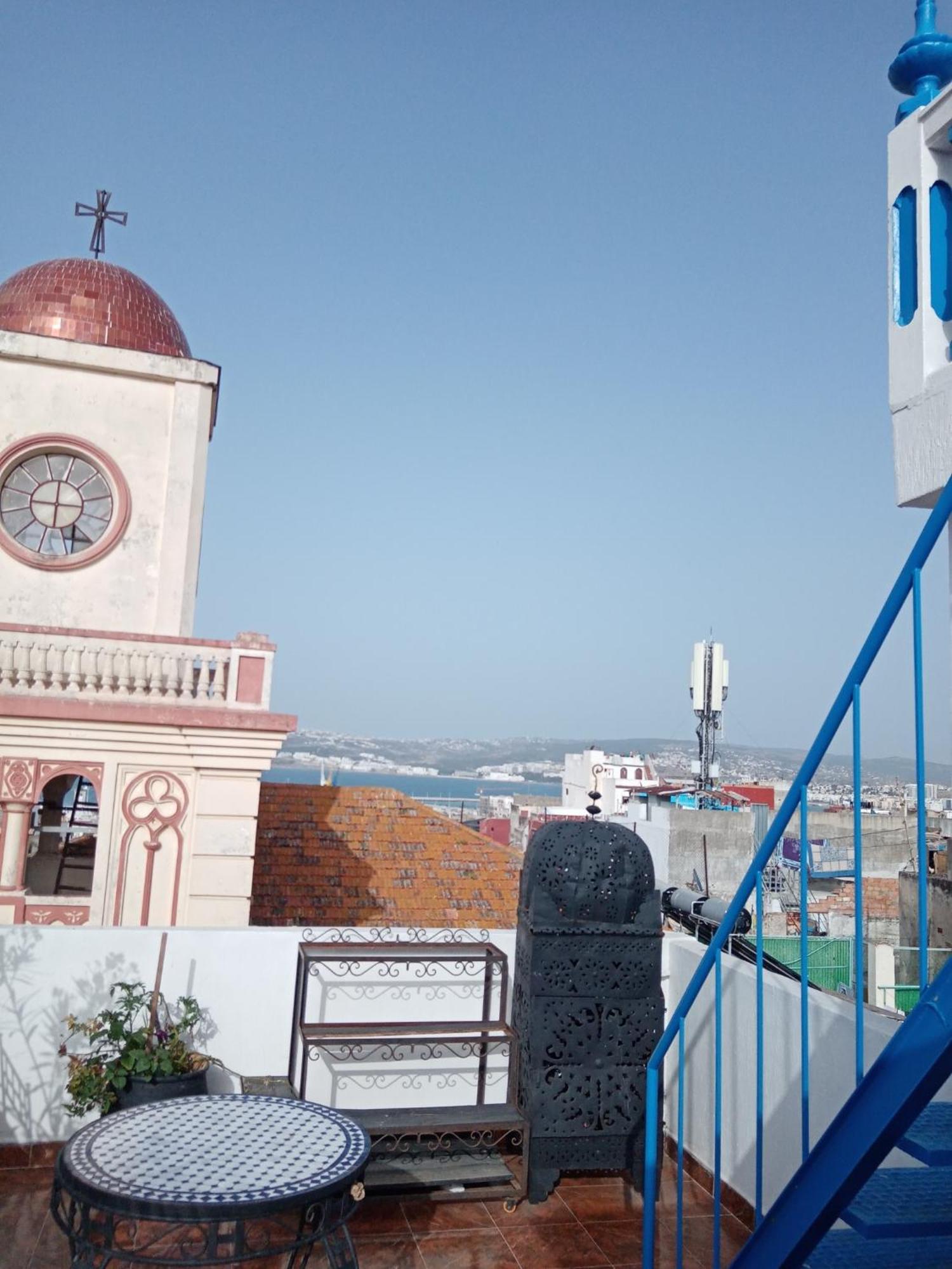 Tangier Medina Roof Top Apartment With Ocean Views Eksteriør billede