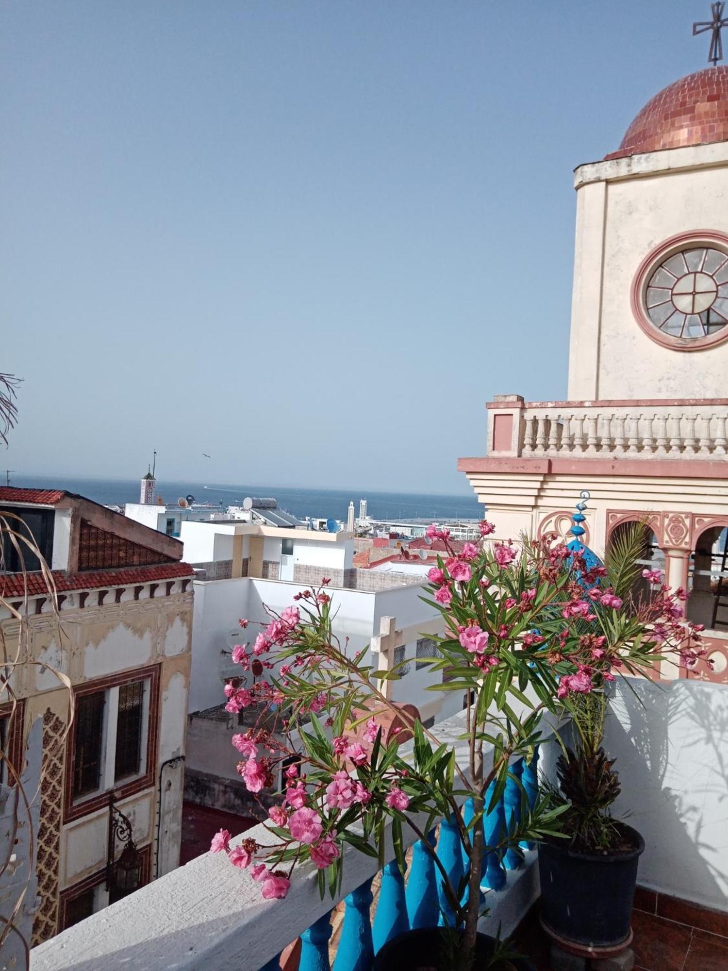 Tangier Medina Roof Top Apartment With Ocean Views Eksteriør billede