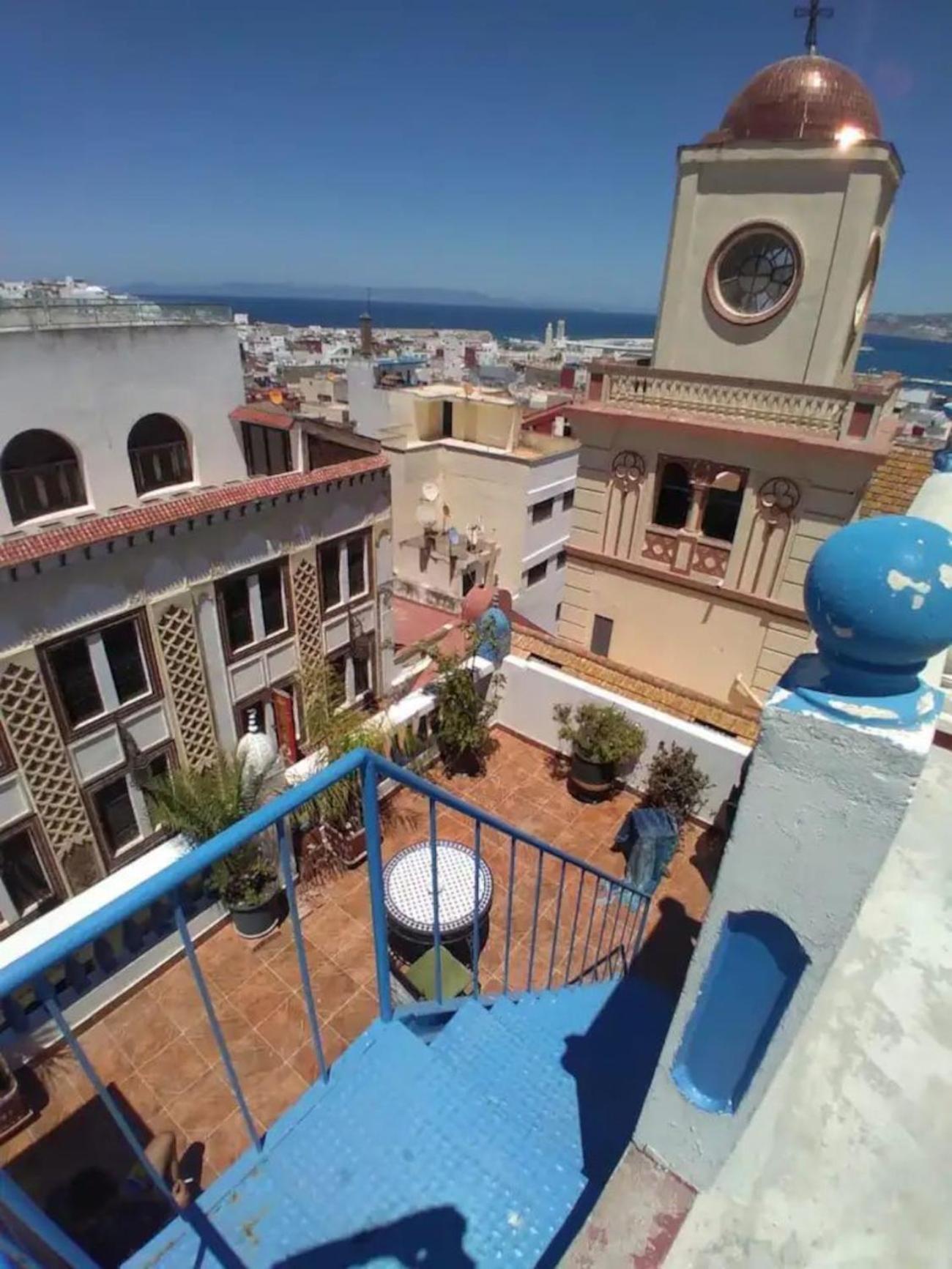 Tangier Medina Roof Top Apartment With Ocean Views Eksteriør billede